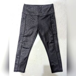 CVG Black Leopard Leggings